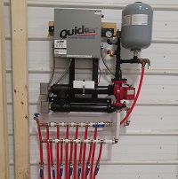 Quicker Heating Installed Pump